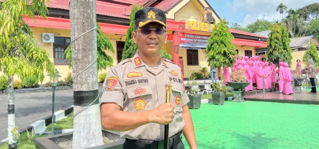Kapolres Kobar Minta Anggotanya Tingkatkan Pelayanan pada Masyarakat