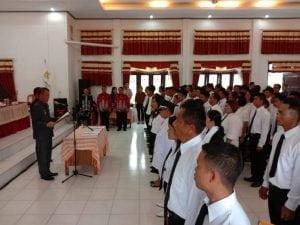 Ini Nama-nama 75 BPD Kecamatan Tewah yang Dilantik Bupati Gumas
