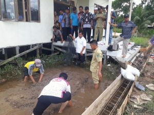 Rangkul BPP Kapuas Barat, Kades Saka Tamiang Beri Pelatihan Petani