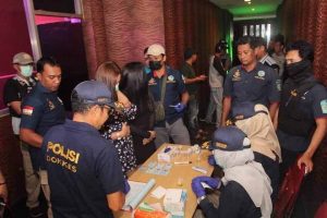 Razia, 11 Pengunjung THM Positif Sabu
