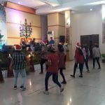 tarian papua natal pwi kalteng