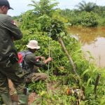 BKSDA pasang perangkap buaya