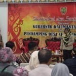 Sugianto Sabran silaturahmi dengan para pendamping desa