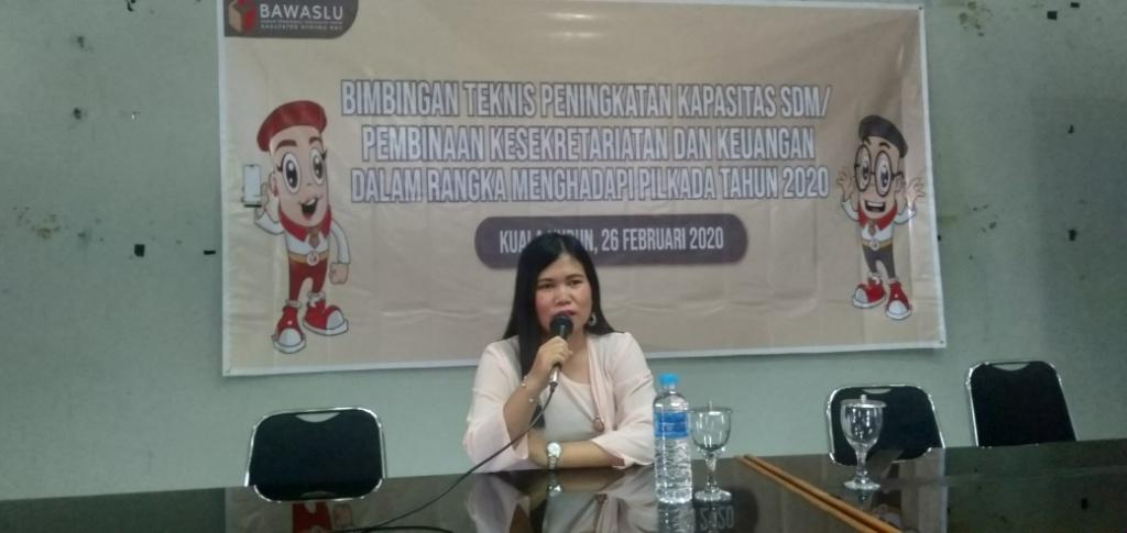 Bawaslu Gumas Adakan Bimtek Pengelolaan Keuangan