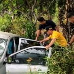 Tabrakan Beruntun di Jalan Sudirman, Gubernur Kalteng Bantu Evakuasi Korban