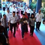 kedatangan putra gubernur kalteng
