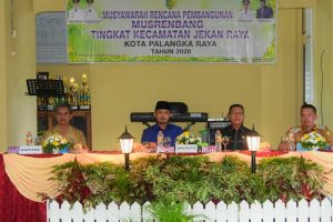Wali Kota: Satu Tahun Ini Palangka Raya Banyak Berubah musrenbang kecamatan jekan raya