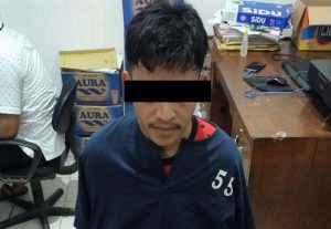Turun dari Motor, Pengedar Sabu Langsung Diringkus pengedar sabu sampit