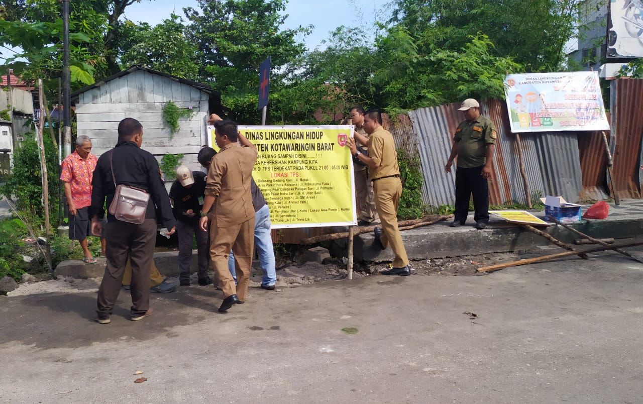 penutupan tps liar di pangkalan bun