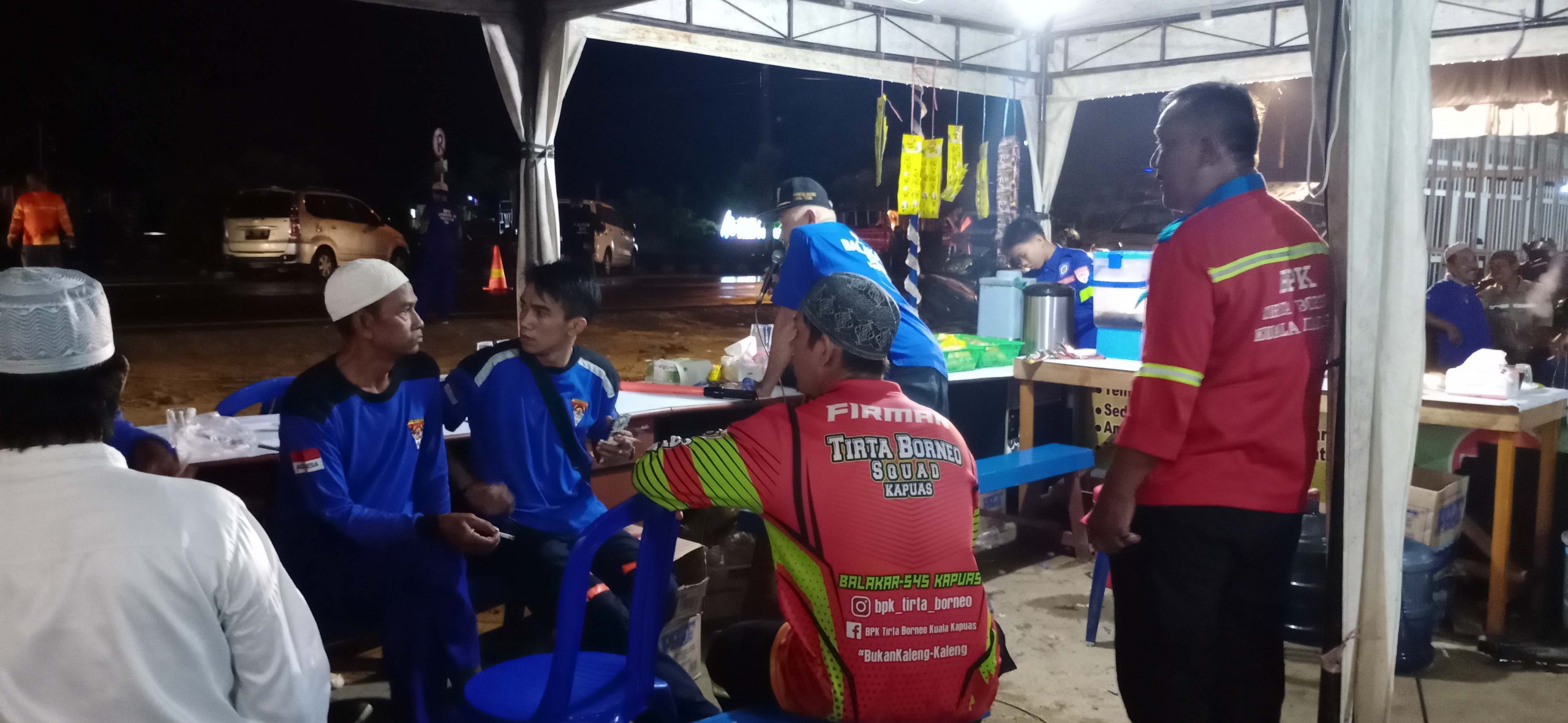 posko balakar jemaah haul guru sekumpul