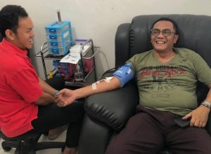 DPRD Kota Palangka Raya Minta Pemko Dukung Kebutuhan Sarpras PMI sigit k yunianto donor darah