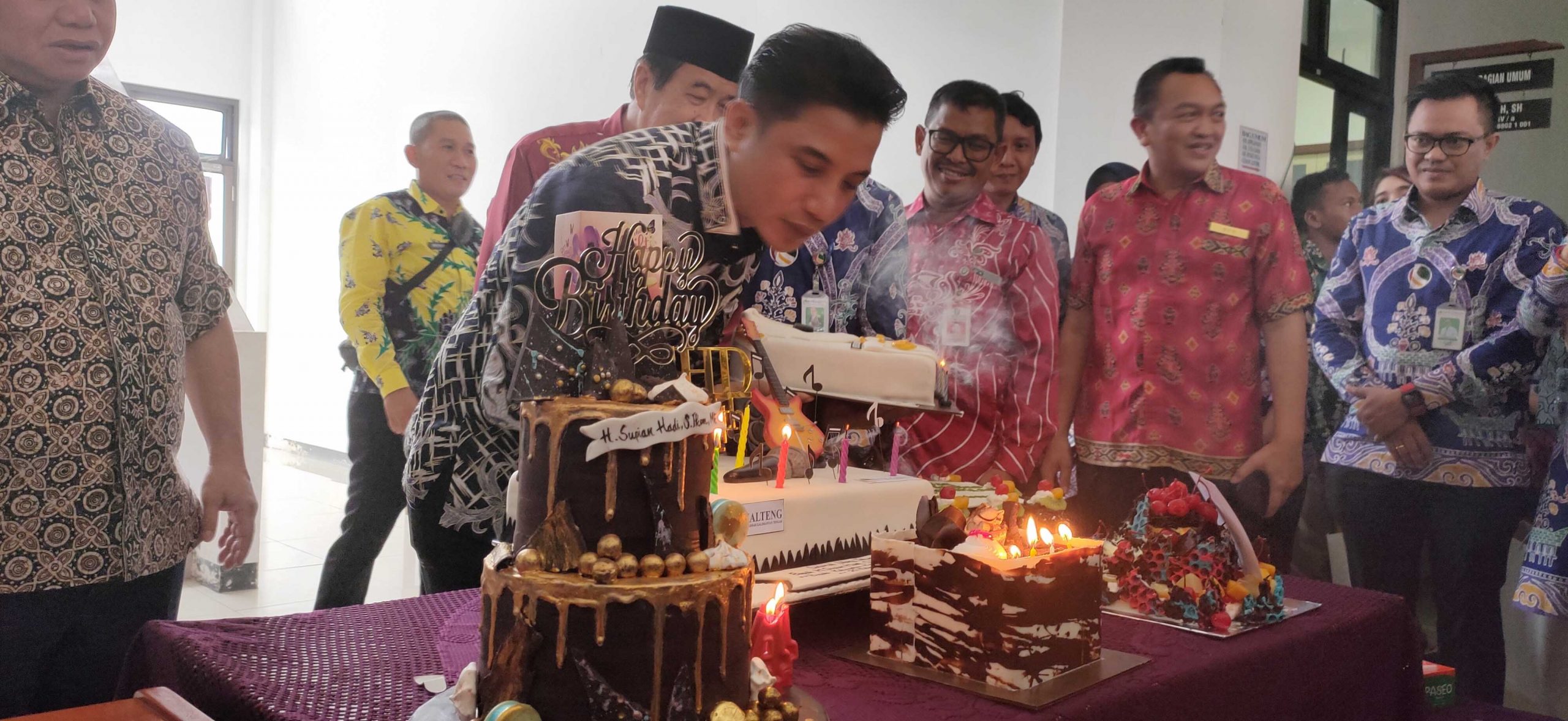 ultah bupati kotim h supian hadi