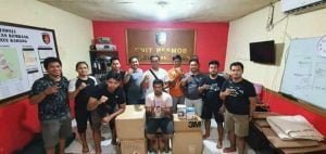 Pencuri Ribuan Masker di Dinkes Kalteng Diringkus