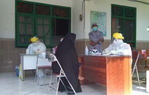 Warga Lamandau yang Berstatus ODP Jalani Rapid Test
