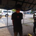 Pos Pahandut Seberang Amankan Penumpang Travel Bersuhu Tubuh Tinggi