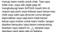 Mirip Gejala Covid-19, Warga Jalan Gurame Minta Dijemput Tim Medis