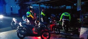 Satlantas Kapuas Amankan 9 Motor