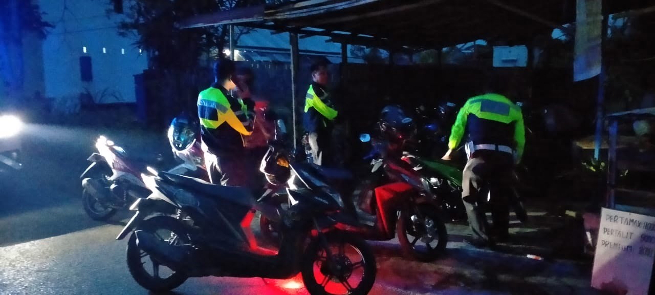 Satlantas Kapuas Amankan 9 Motor