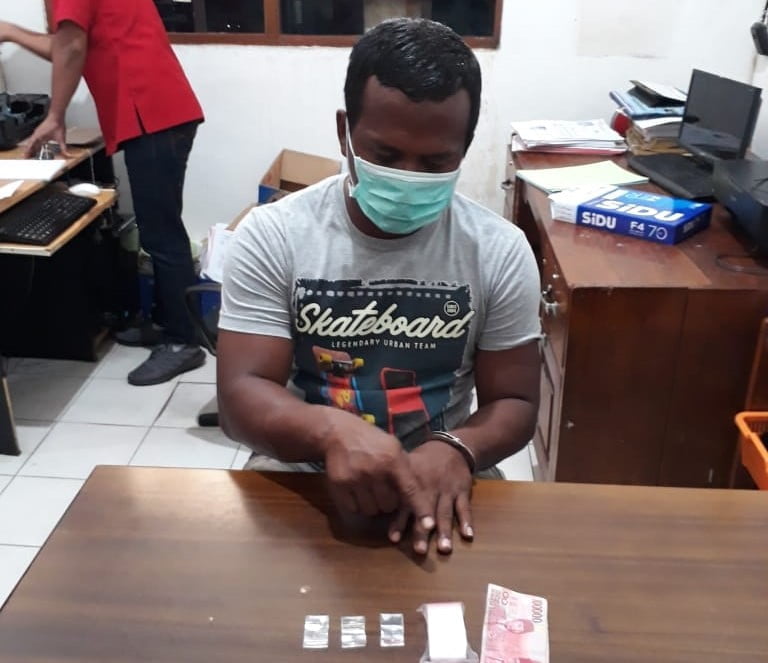 Simpan Sabu, Warga Tanah Mas Ditangkap