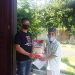 213 Insan Pers Kalteng Terima Paket Sembako