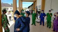 Puluhan Anggota Tim Poslap Gugus Tugas Pulpis Rapid Test Serentak