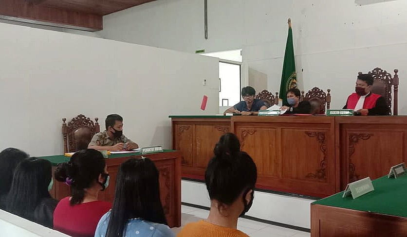 Jalani Sidang Tipiring, 9 PSK Dinyatakan Bersalah dan Wajib Bayar Denda