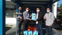 Bank Kalteng Bantu Paket Sembako ke PWI