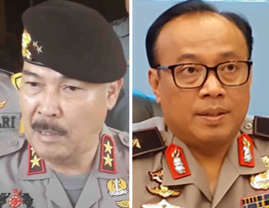 Kapolda Kalteng Dimutasi