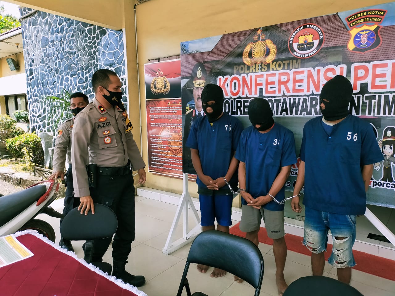 Napi Asimilasi Rampas Motor Tukang Ojek