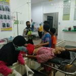 Disenggol Truk Tangki, Pengendara Sepeda Terluka