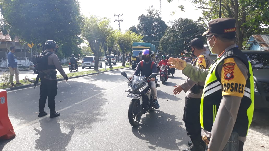 PSBB Hari Kedua, 95 Persen Warga Gunakan Masker