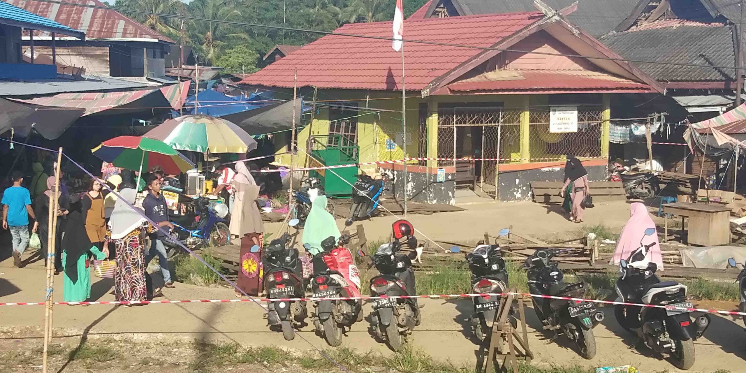 Puluhan Pedagang Kalsel Lolos Posko Perbatasan