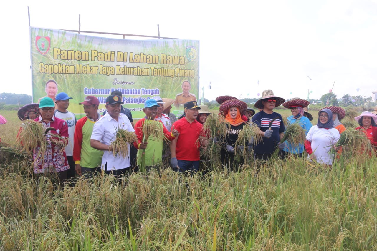 Kalteng Jadi Lumbung Pangan Nasional