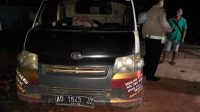 Mau Belok, Sepeda Motor Hantam Pikap