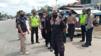 LSR LPMT Dilibatkan Polda Bagikan Masker