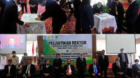 Benius Dilantik Jadi Rektor Unkrip