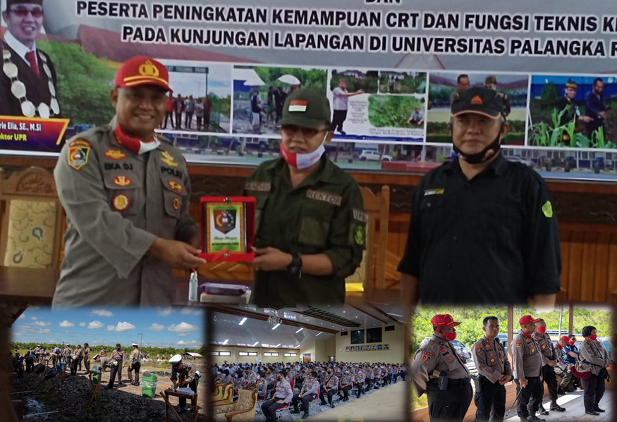 Persiapkan SDM Personel Unggul, 150 Bintara CRT Tinjau PTP UPR