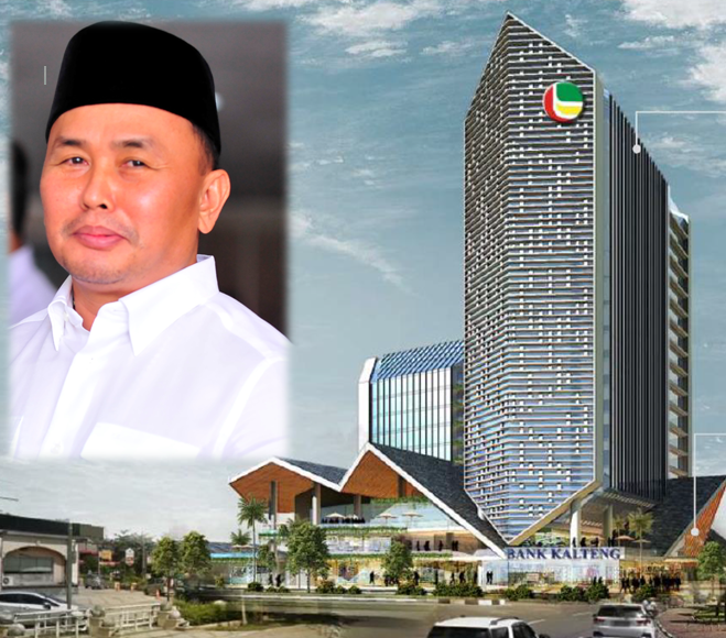 Gubernur: Menara Bank Kalteng Dibangun 2021