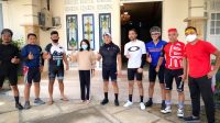 Anggota Club Road Bike Disambut Wakil Bupati Pulpis