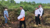 Seorang Kakek Ditemukan Tewas di Tengah Lahan yang Terbakar