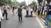 Irwan Tewas Tabrak Pohon di Jalan S Parman