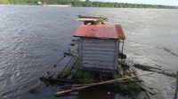 Warga Baamang Tuntut Ganti Rugi Kerusakan Lanting dan Kelotok
