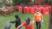 BPBD Kobar Terima Bantuan 87 Tandon Air dari Gubernur Kalteng
