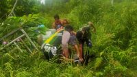 Pedagang Sayur Tewas Laka Tunggal di Jalan Trans Kalimantan