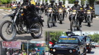 571 Personel Polda Kalteng Patroli Skala Besar