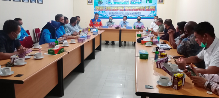 PDAM dan Pansus C DPRD Tapin, Kunjungi PDAM Kapuas