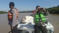 Koki Tugboat Tenggelam di DAS Kahayan Desa Sakakajang