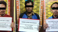 Kurang dari 2 Jam, Pengedar dan Pemakai Sabu Kapuas Diciduk