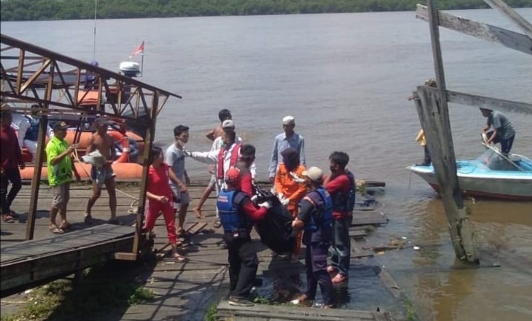 Pelajar yang Tenggelam di Sungai Mentaya Akhirnya Ditemukan