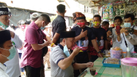 Sugianto Sabran Kampanye di Lamandau 